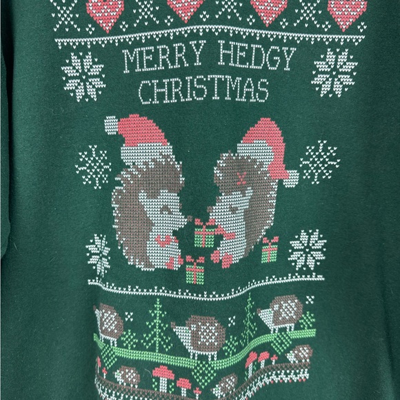 Christmas Hedgehog Crewneck - Picture 3 of 4